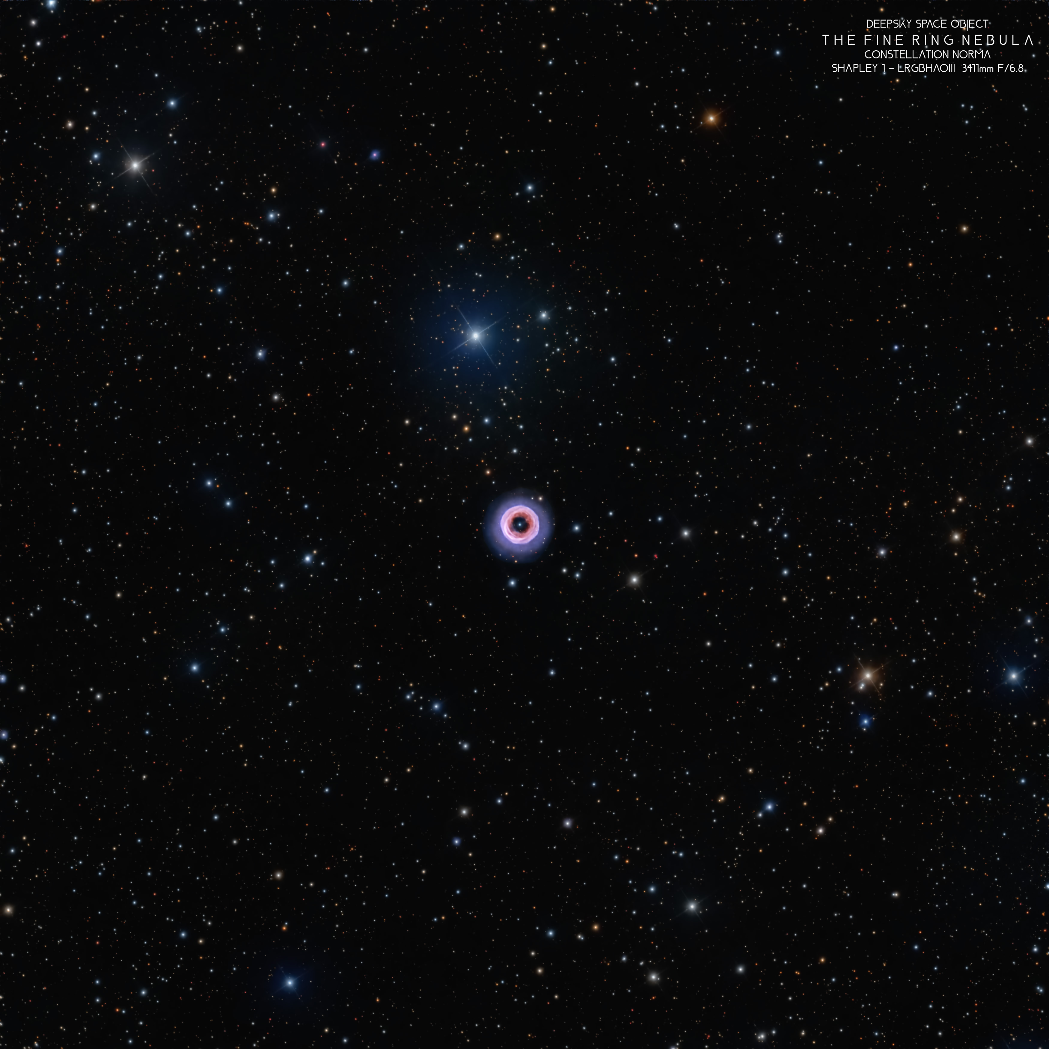 Shapley1 FineRingNebula RemoteTelescope LRGBHOO 3411mm web3500